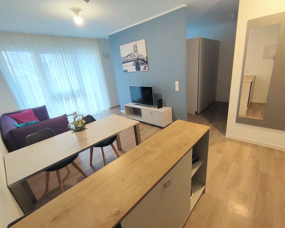 Wohnen und Essen, Studio Komfort, Serviced Apartments SPREEPOLIS Berlin