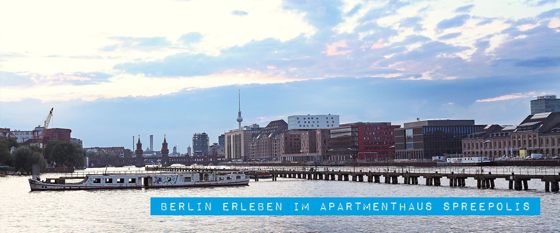 Berlin erleben im Apartmenthaus Speepolis