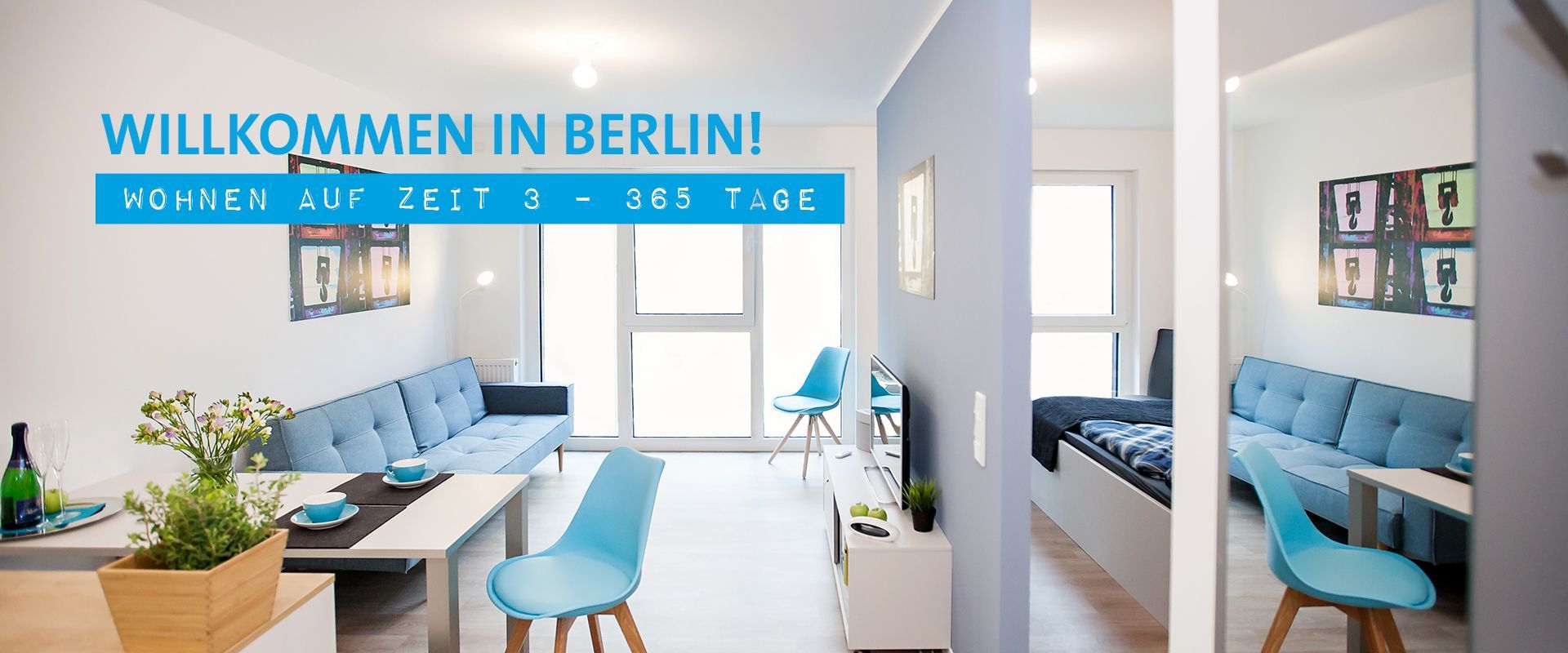 Willkommen in Berlin - Wohnen auf Zeit 7 - 365 Tage